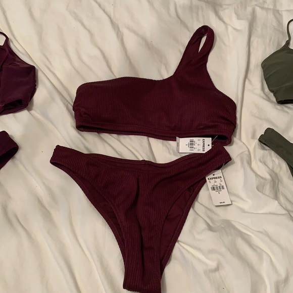 Express two piece bikini swim swimsuit top bottom - Picture 1 of 1